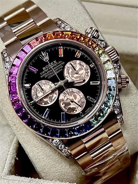 rolex rainbow aftermarket.